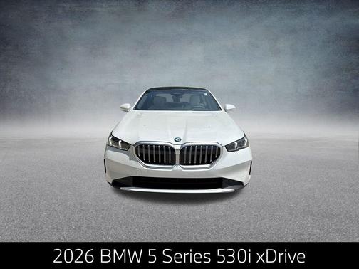 Mineral White Metallic 2026 BMW 530 xDrive