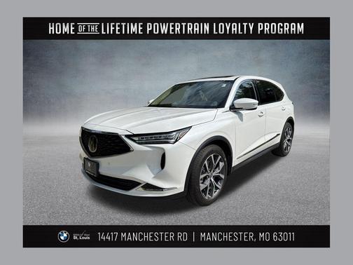 Platinum White Pearl 2023 Acura MDX Technology Package