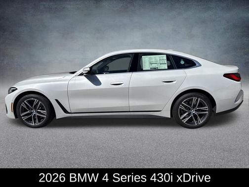 Mineral White Metallic 2026 BMW 430 Gran Coupe i