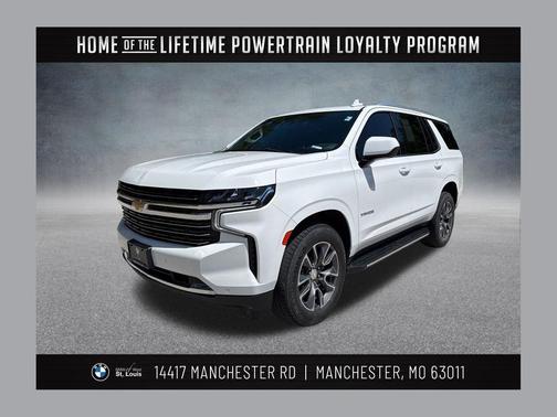 Summit White 2022 Chevrolet Tahoe LT