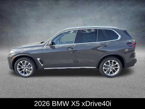 Dravit Grey Metallic 2026 BMW X5 xDrive40i