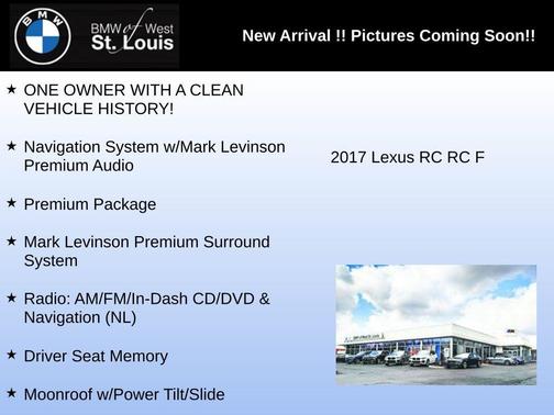 2017 Lexus RC F Base