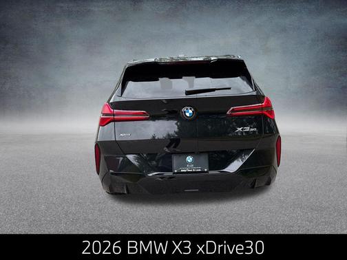 Black Sapphire Metallic 2026 BMW X3 30 xDrive