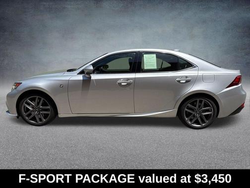 Silver Lining Metallic 2015 Lexus IS 350 Base