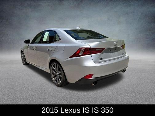 Silver Lining Metallic 2015 Lexus IS 350 Base