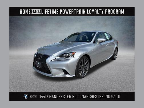 Silver Lining Metallic 2015 Lexus IS 350 Base
