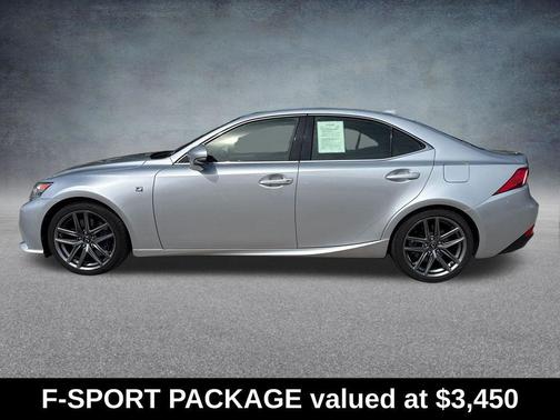 Silver Lining Metallic 2015 Lexus IS 350 Base