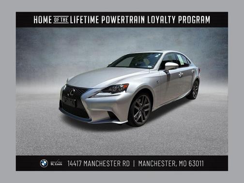 Silver Lining Metallic 2015 Lexus IS 350 Base