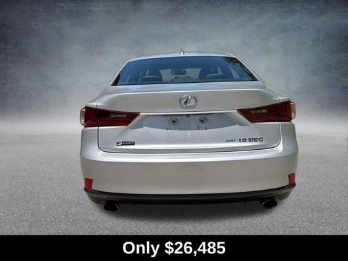 Silver Lining Metallic 2015 Lexus IS 350 Base