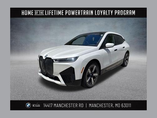 Mineral White Metallic 2023 BMW iX xDrive50