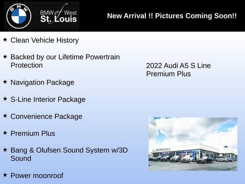 2022 Audi A5 Sportback 45 S Line Premium Plus