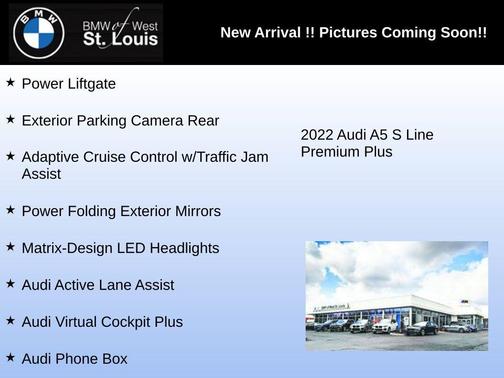 2022 Audi A5 Sportback 45 S Line Premium Plus