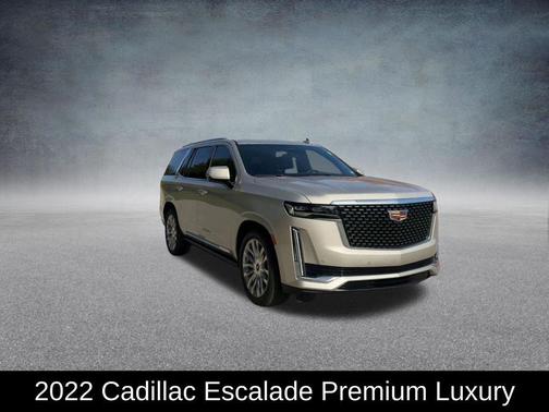 Sandstone Metallic 2022 Cadillac Escalade Premium Luxury