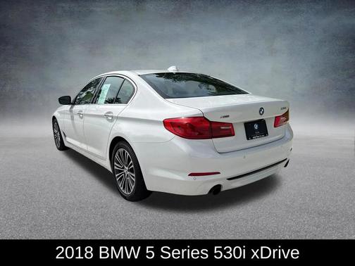 Alpine White 2018 BMW 530 xDrive