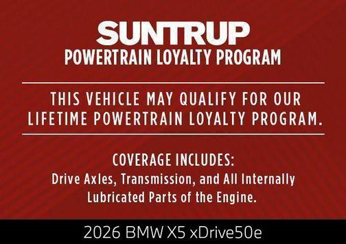 2026 BMW X5 PHEV xDrive50e