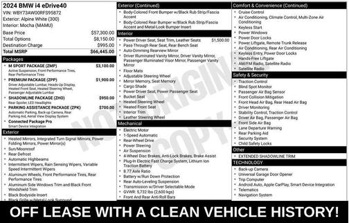 2024 BMW i4 Gran Coupe eDrive40