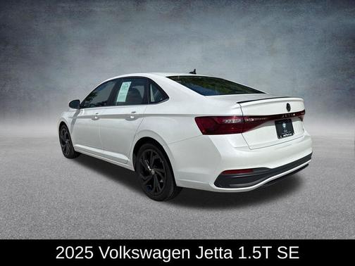 Opal White Pearl 2025 Volkswagen Jetta 1.5T SE