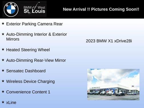 Blue Bay Lagoon Metallic 2023 BMW X1 xDrive28i