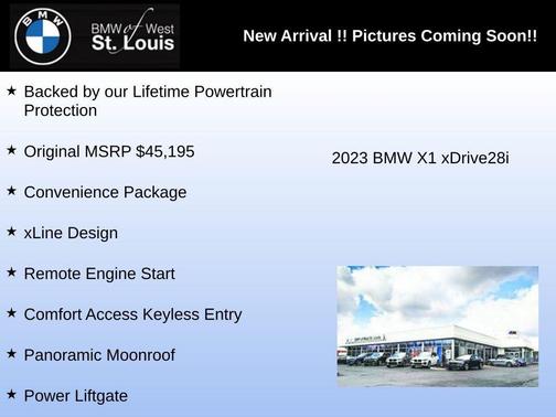 Blue Bay Lagoon Metallic 2023 BMW X1 xDrive28i