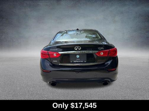 Midnight Black 2017 INFINITI Q50 3.0T Premium