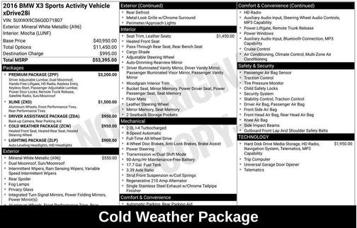 2016 BMW X3 xDrive28i