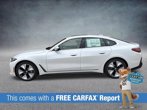 Mineral White Metallic 2026 BMW i4 Gran Coupe xDrive40