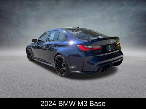 Tanzanite Blue II Metallic 2024 BMW M3 Base