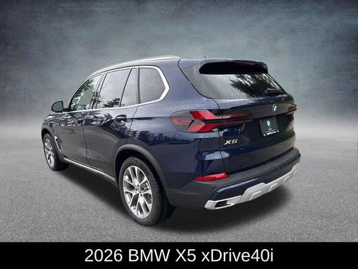 Tanzanite Blue II Metallic 2026 BMW X5 xDrive40i