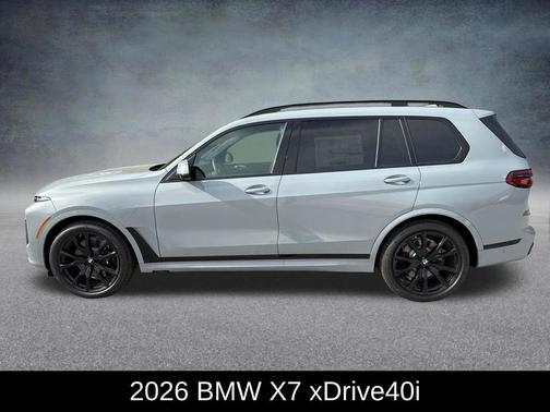 Brooklyn Grey Metallic 2026 BMW X7 xDrive40i