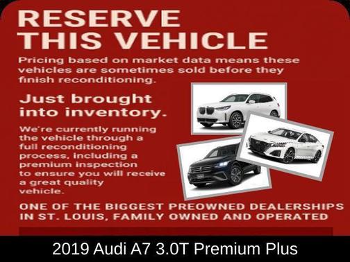 2019 Audi A7 3.0T Premium Plus