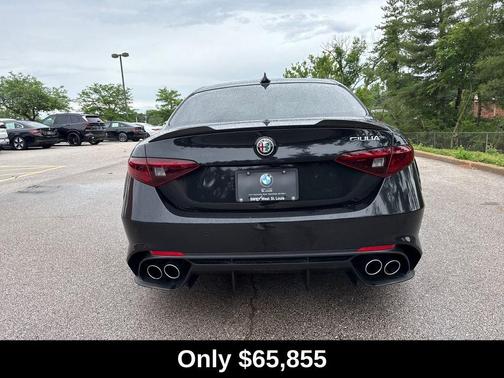 Vulcano Black Metallic 2023 Alfa Romeo Giulia Quadrifoglio