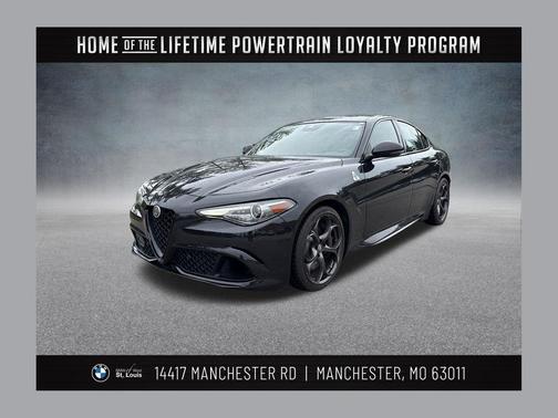 Vulcano Black Metallic 2023 Alfa Romeo Giulia Quadrifoglio