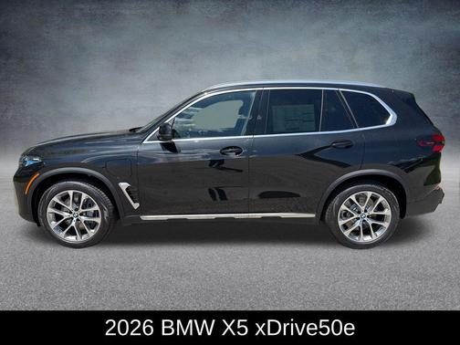 Black Sapphire Metallic 2026 BMW X5 PHEV xDrive50e