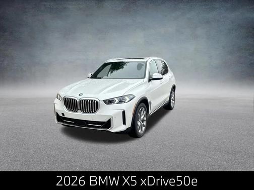 Mineral White Metallic 2026 BMW X5 PHEV xDrive50e