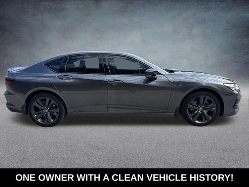 Modern Steel Metallic 2022 Acura TLX A-Spec
