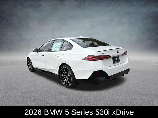 Alpine White 2026 BMW 530 xDrive