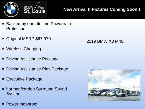 2019 BMW X3 M40i