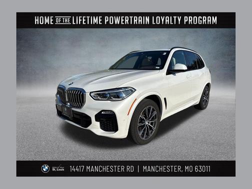 Mineral White Metallic 2019 BMW X5 xDrive40i