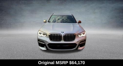 Glacier Silver Metallic 2020 BMW X3 M40i