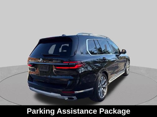 Black Sapphire Metallic 2025 BMW X7 xDrive40i