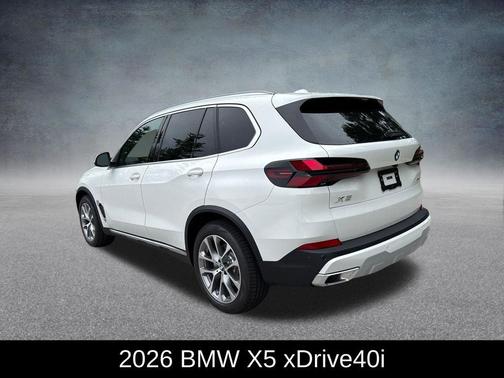 Alpine White 2026 BMW X5 xDrive40i