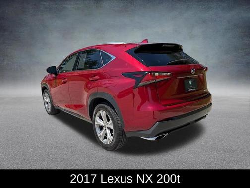 Red Metallic 2017 Lexus NX 200t Base