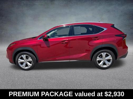 Red Metallic 2017 Lexus NX 200t Base
