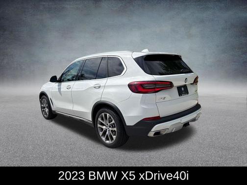 Alpine White 2023 BMW X5 xDrive40i