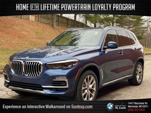 Phytonic Blue Metallic 2020 BMW X5 xDrive40i