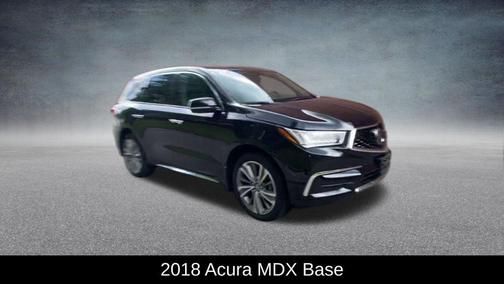 Crystal Black Pearl 2018 Acura MDX 3.5L w/Technology Package