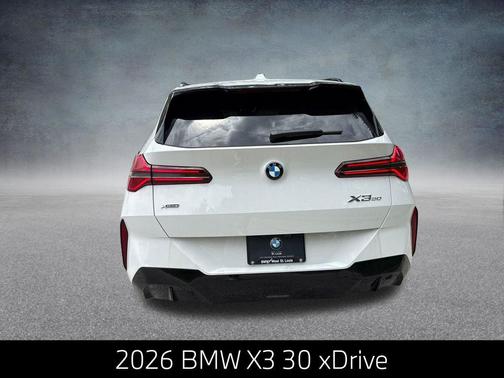 Alpine White 2026 BMW X3 30 xDrive