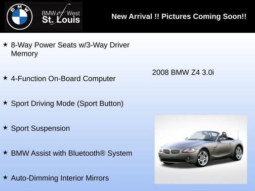 2008 BMW Z4 3.0i Roadster