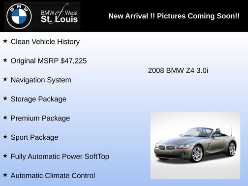 2008 BMW Z4 3.0i Roadster
