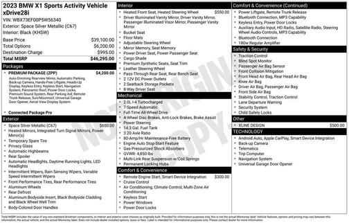 2023 BMW X1 xDrive28i
